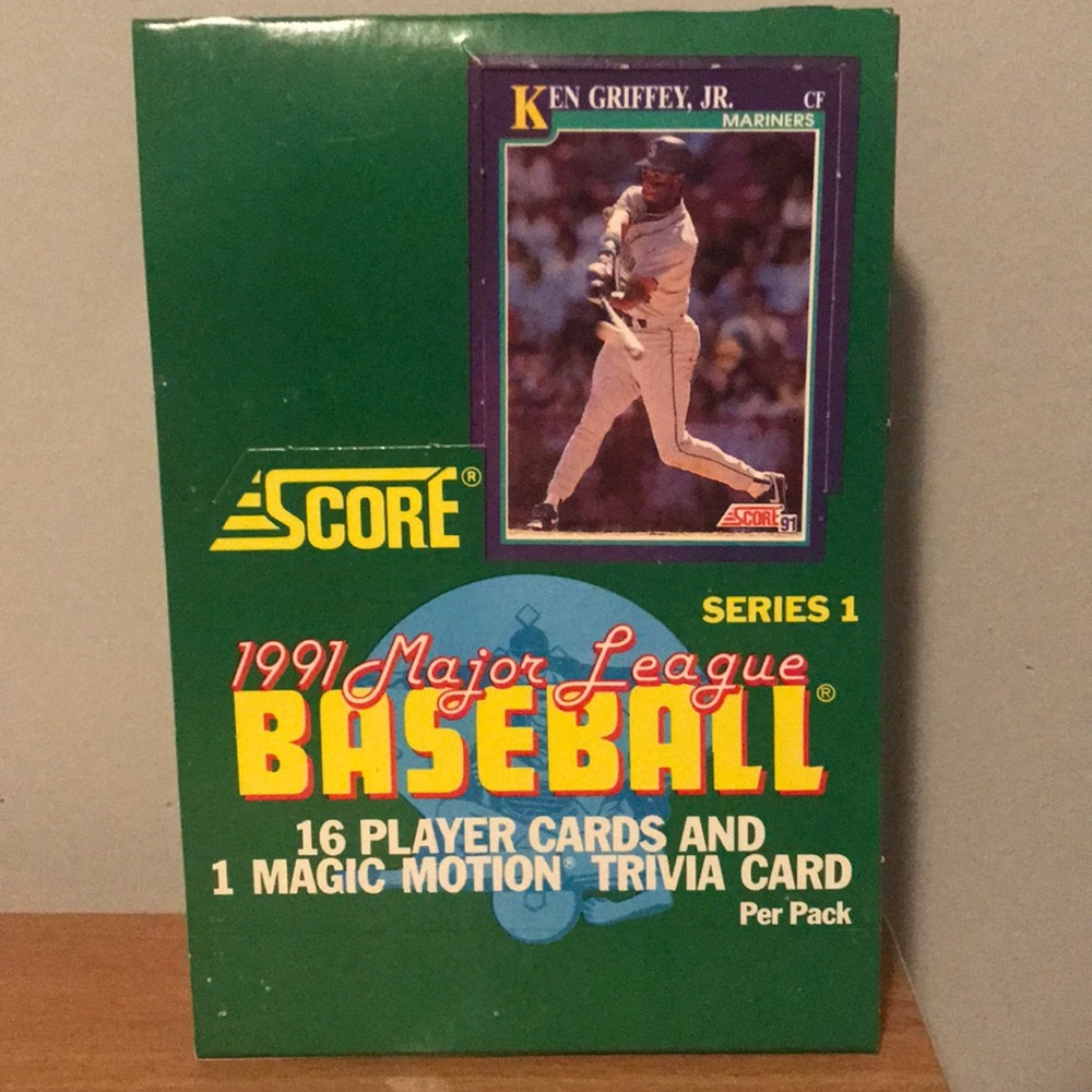 Score 1991 Major League Baseball Cards Series 1